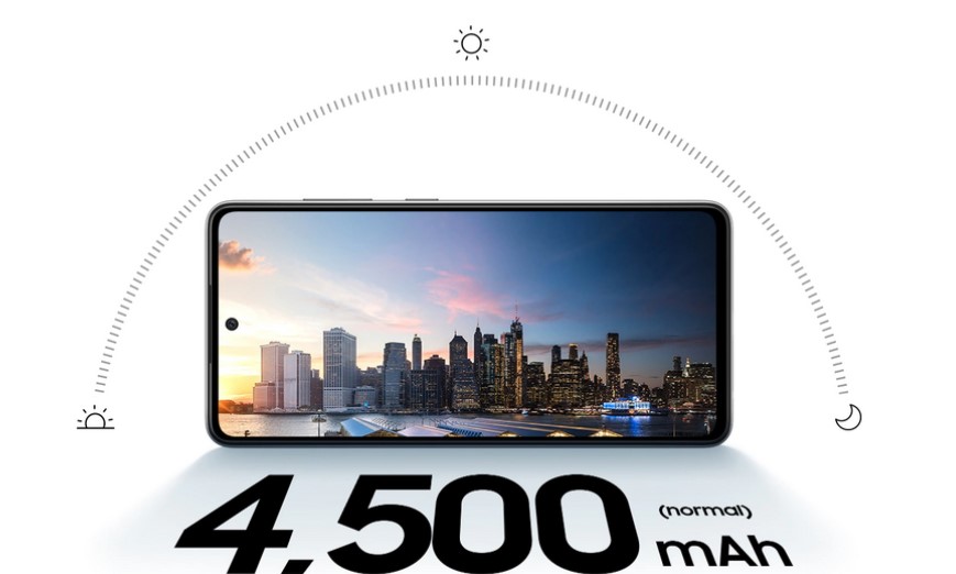 Samsung Galaxy A52 128 GB Akıllı Cep Telefonu 4500mah bataryası ile size güç sağlar